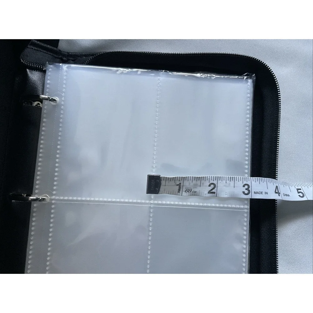 Hutrade‎ 50 Pages 400 Cards Collectible Card Álbum With Zipper Waterproof